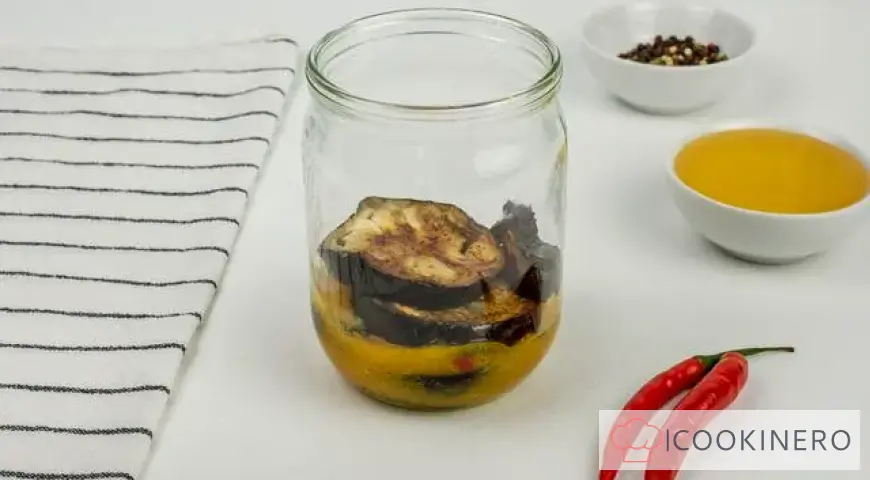 Aubergines épicées pour l'hiver