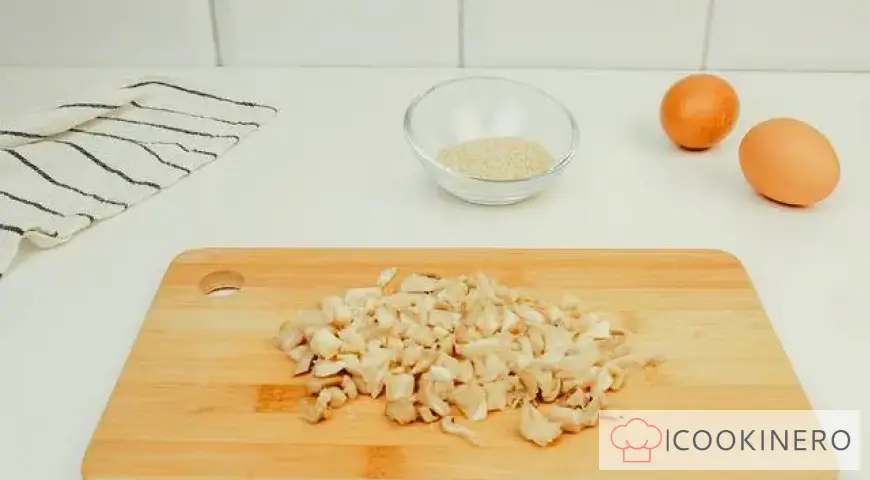 Pâte feuilletée aux champignons
