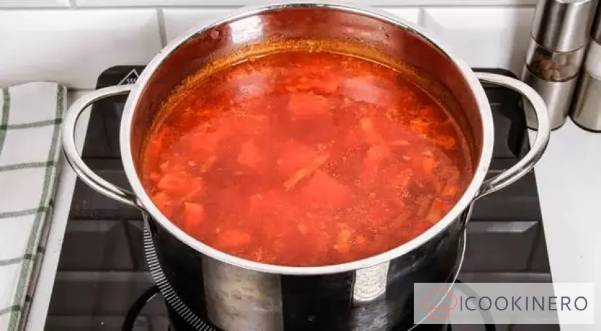 Borscht con pomodori
