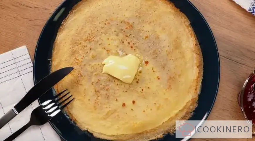 Thin pancakes