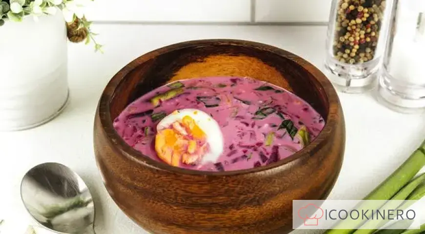 Soupe de betteraves sans viande