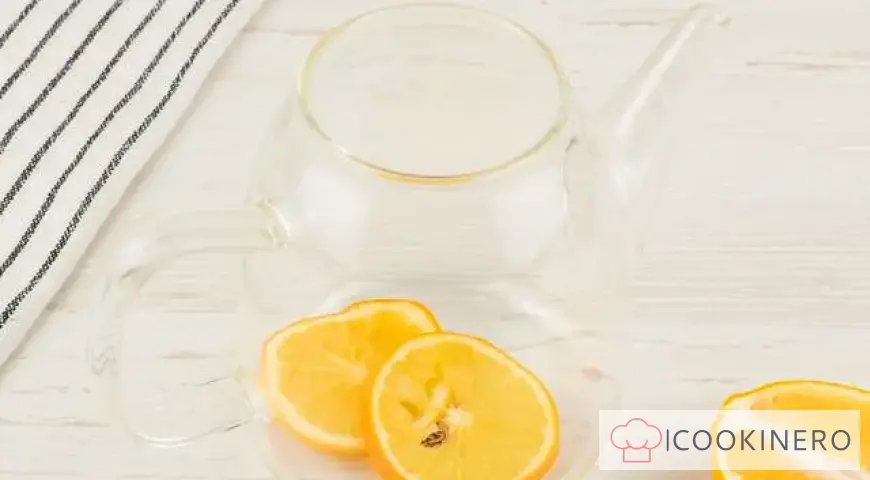 Green tea with lemon