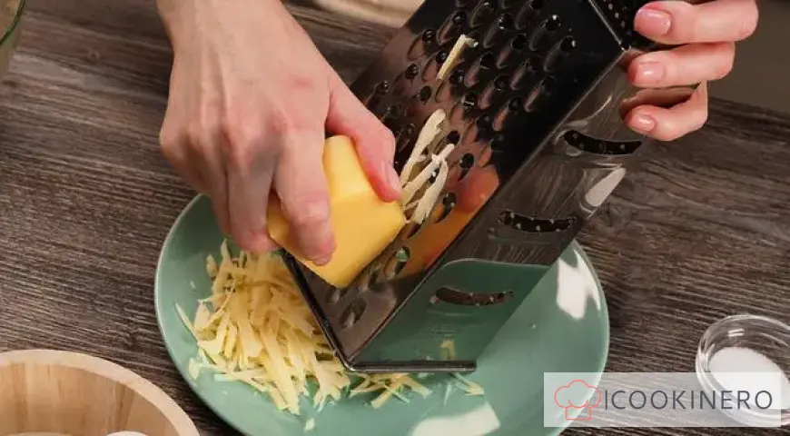 Crêpes au fromage et à l'ail