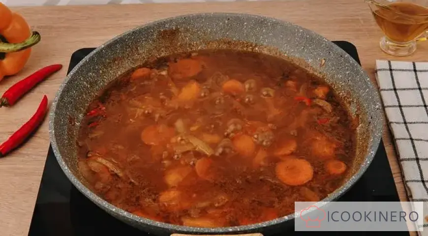 Pork ribs with pumpkin