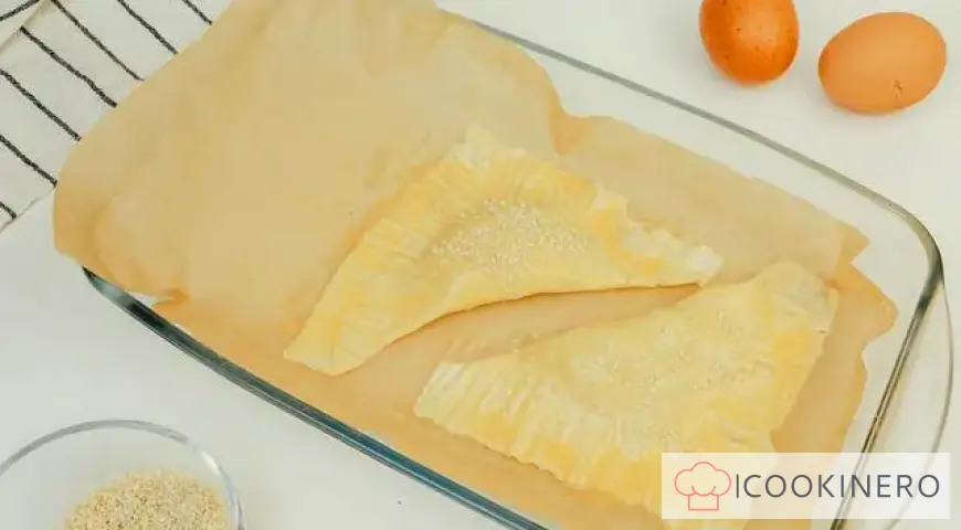 Pâte feuilletée aux champignons