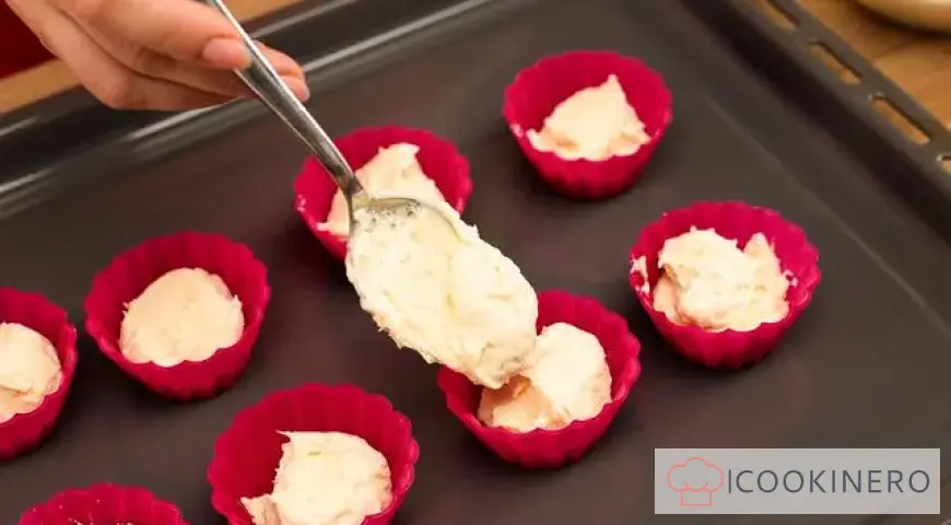 Cupcakes dans des moules en silicone