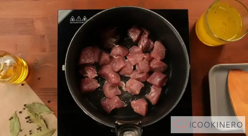 Pork goulash with gravy