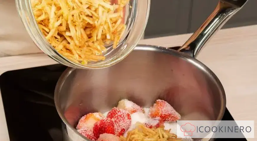 Apfel-Erdbeer-Marmelade