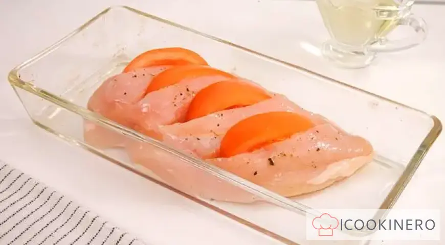 Filetto di pollo con pomodori