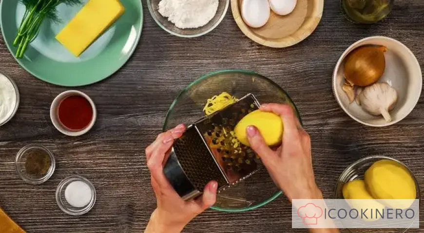 Crêpes au fromage et à l'ail