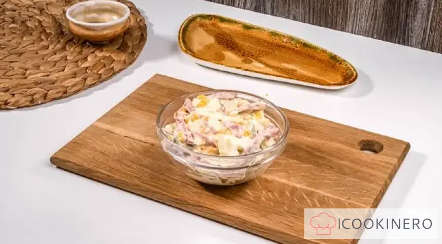 Ensalada "Oriental" con Maíz y Pepino