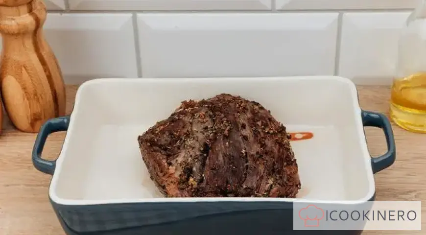Arrosto di manzo con cipolle