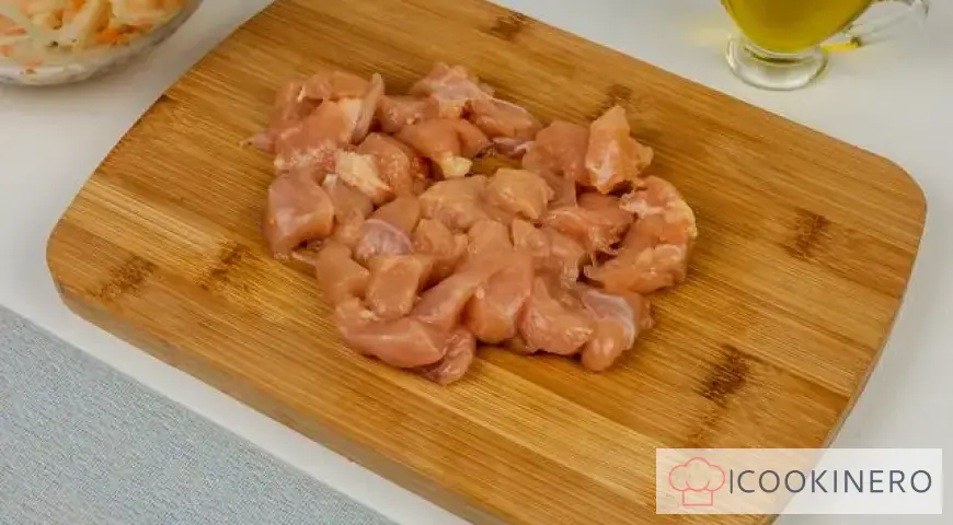 Sauerkraut soup with chicken