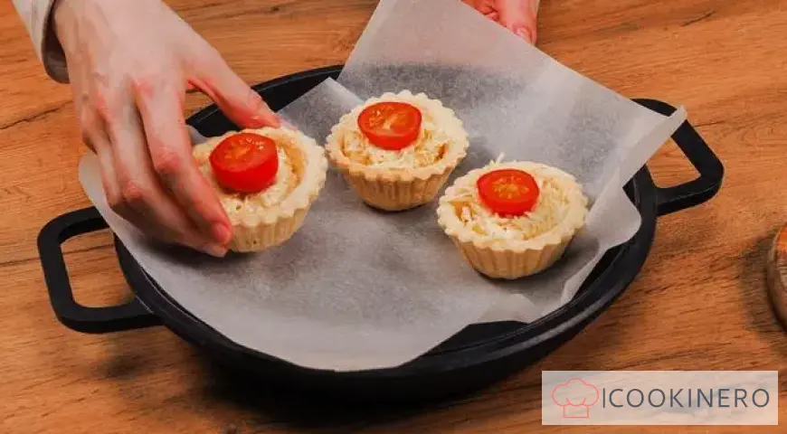 Tartaletas con tomates