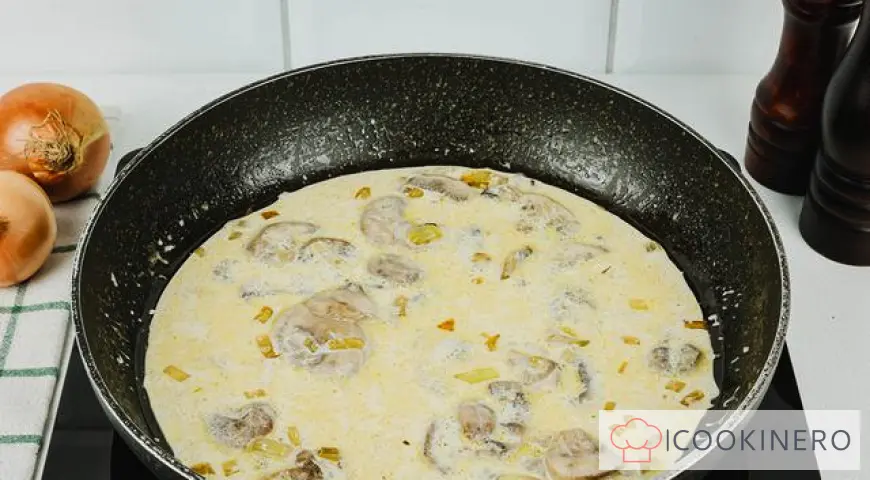Buckwheat with gravy