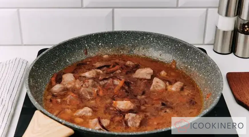 Classic pork goulash