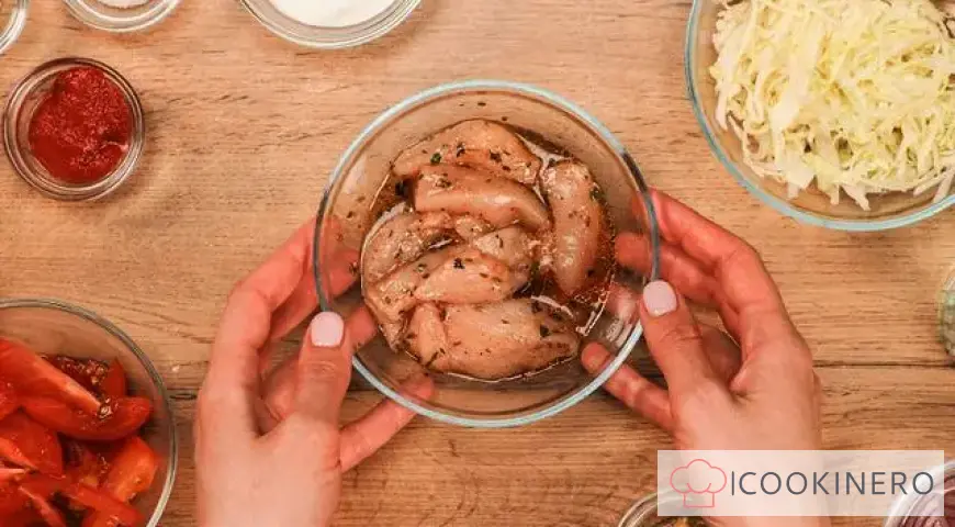 Shawarma with chicken