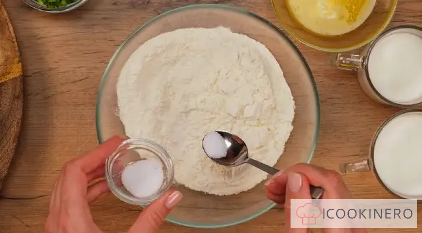 Onion pancakes