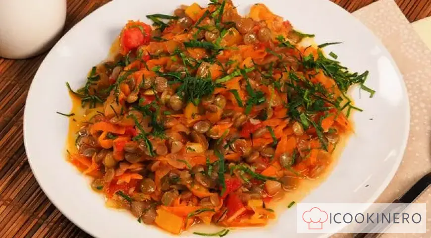 Lentilles pour la garniture