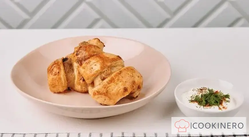 Muslos de pollo en masa