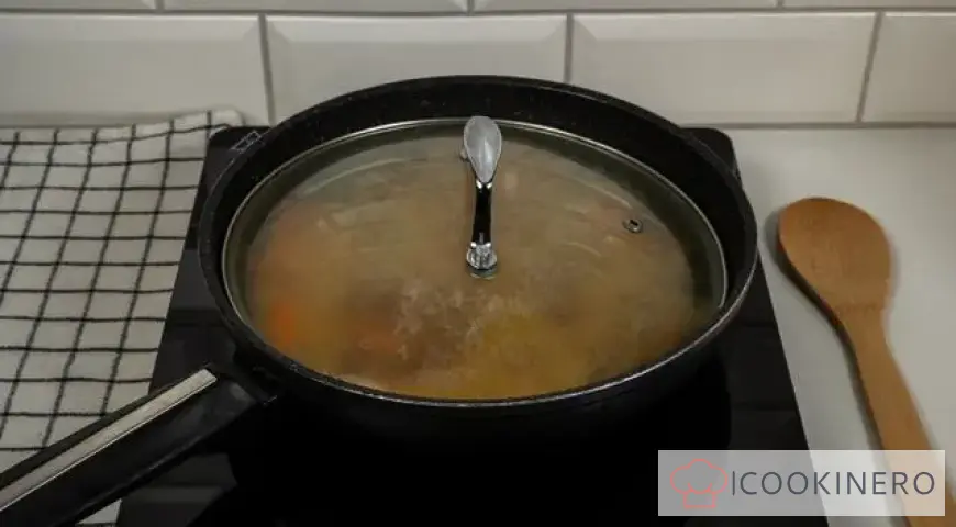 Bulgur with onions and carrots