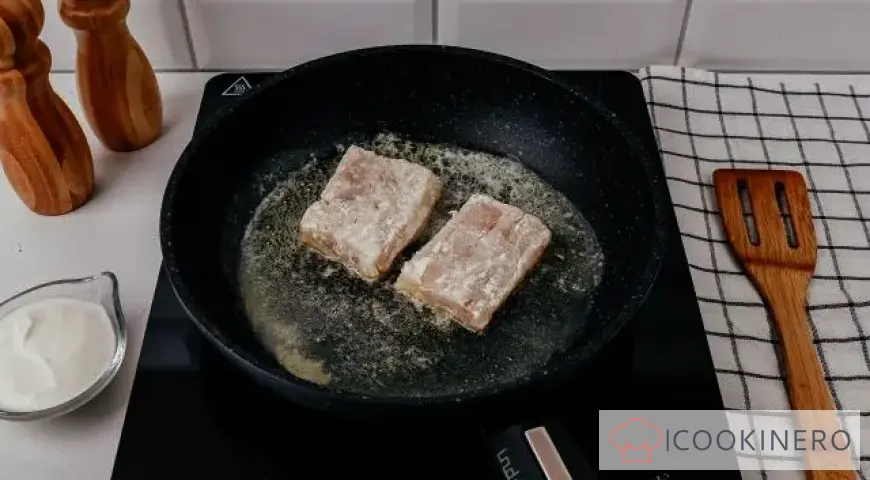 Goberge frite au brocoli