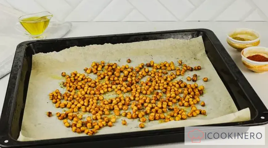 Crispy Chickpeas in the Oven