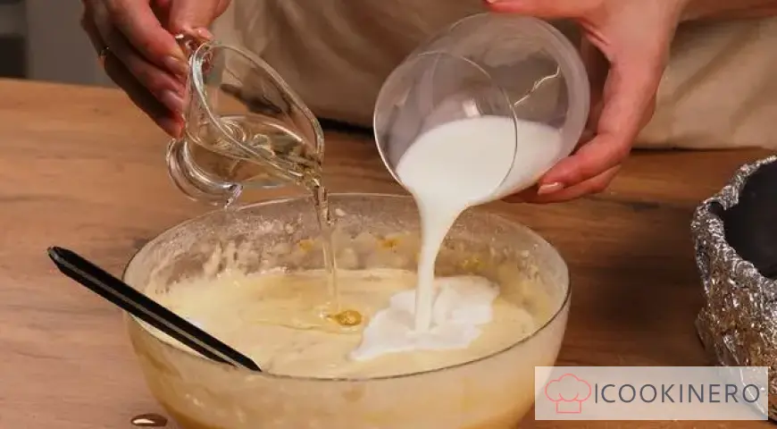 Pan di Spagna alle noci