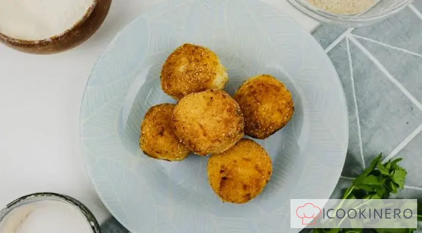 Breaded Rice and Cheese Balls