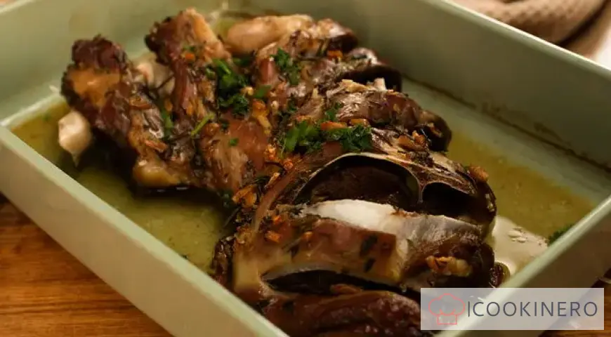 Cordero al horno