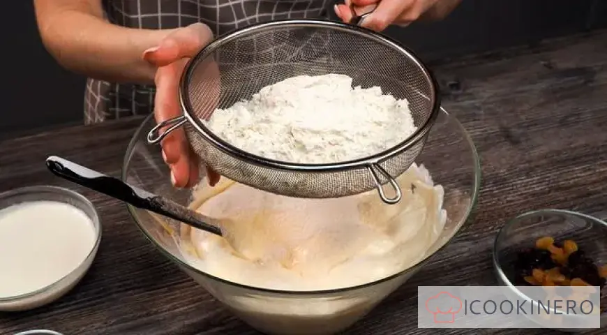 Torta con panna