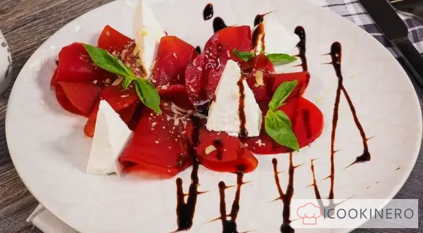 Carpaccio de betteraves