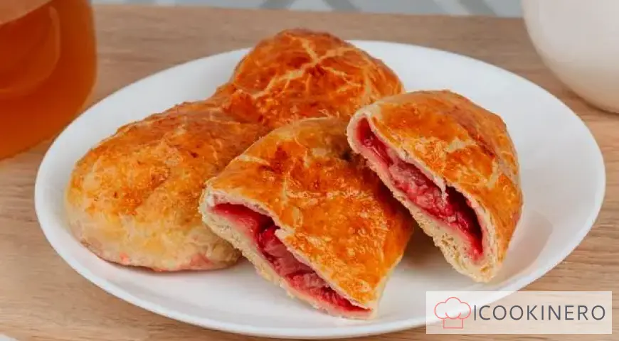 Pâte feuilletée aux fruits rouges surgelés