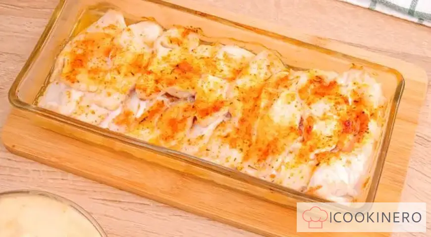 Chicken in cheese sauce