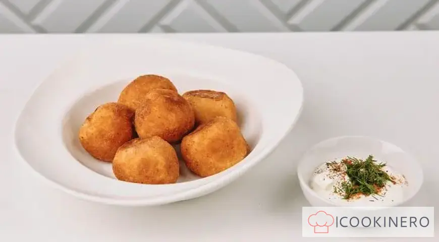 Boulettes de pommes de terre frites