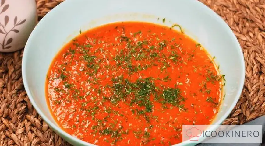 Zuppa di crema di pomodoro