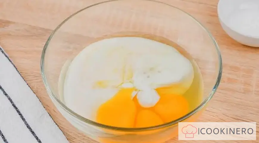 Homemade cheese from kefir