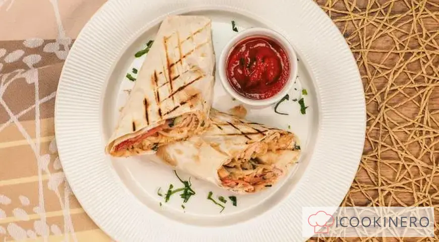 Shawarma con pollo