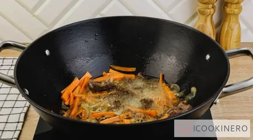 Uzbek lamb pilaf