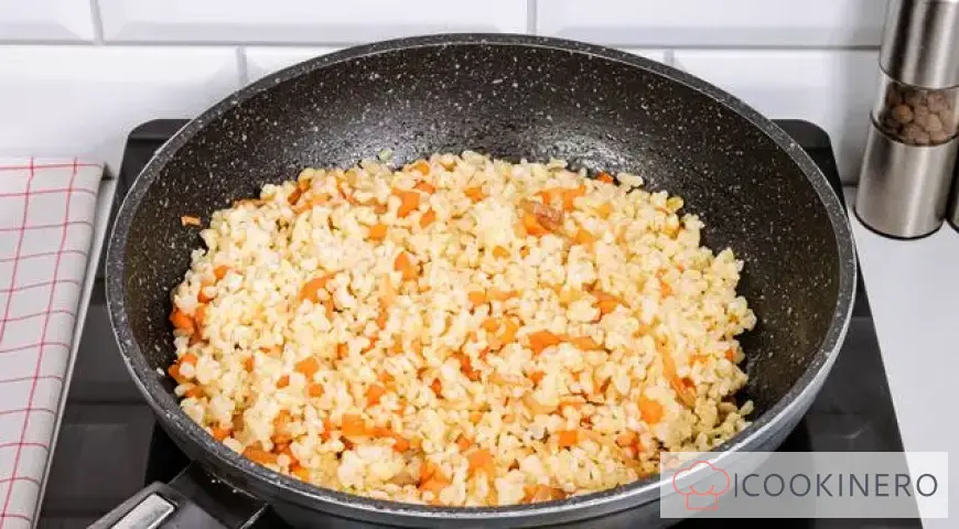 Boulgour aux calamars