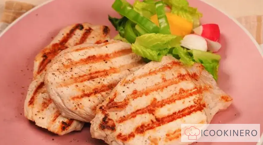 Gegrilltes Schnitzel