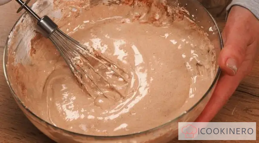 Snickers Cake with Meringue