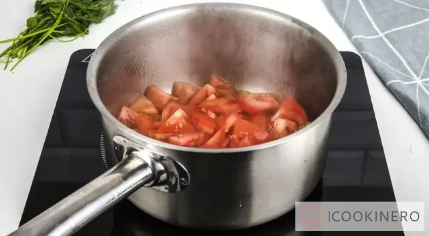 Hot pepper adjika with cooking