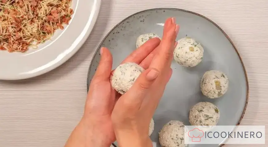 Fromage aux concombres marinés