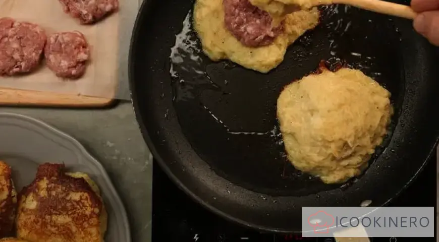Frittelle di patate con carne macinata