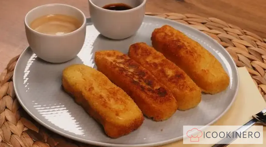 Palitos de patata con queso