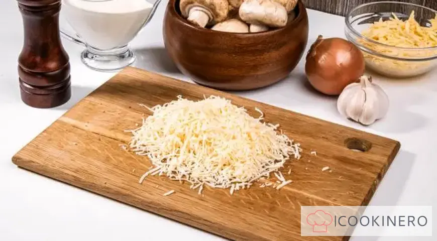 Julienne con pollo e funghi