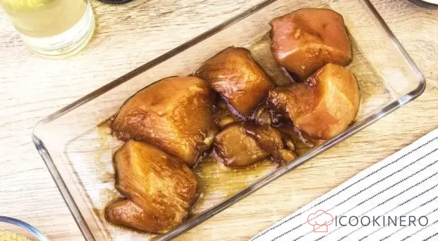 Chicken in sweet sauce