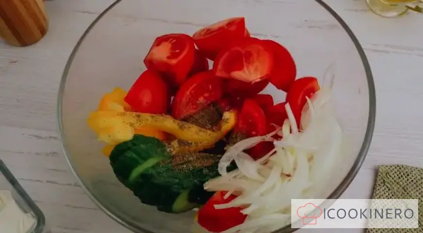 Gazpacho Soup with Feta