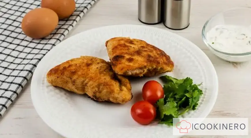 Brizol con champiñones y cebollas